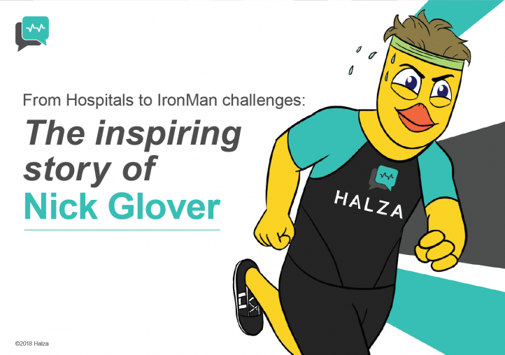 From Hospitals to IronMan challenges: the inspiring story of Nick Glover