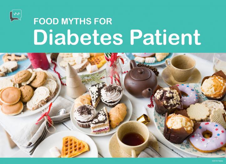 6 Food Myths For Diabetes Patients, Debunked