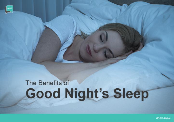The Benefits of a Good Night’s Sleep