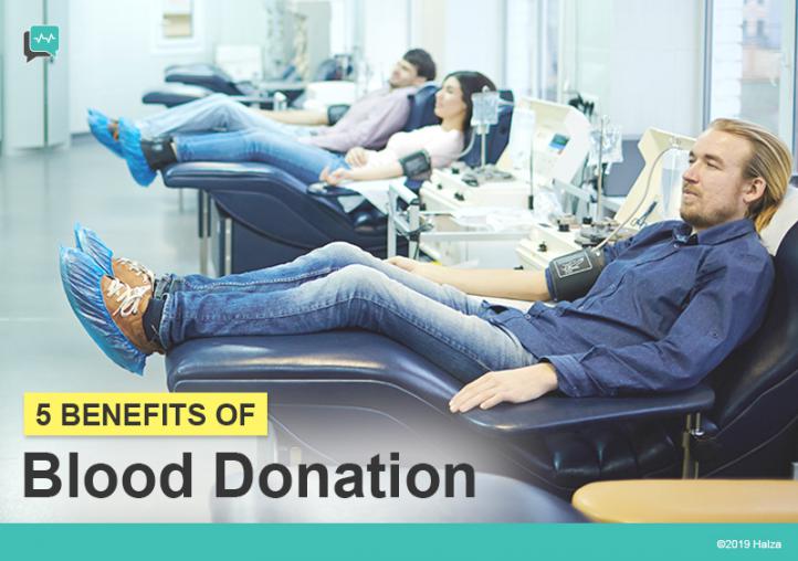 5 Benefits of Blood Donation
