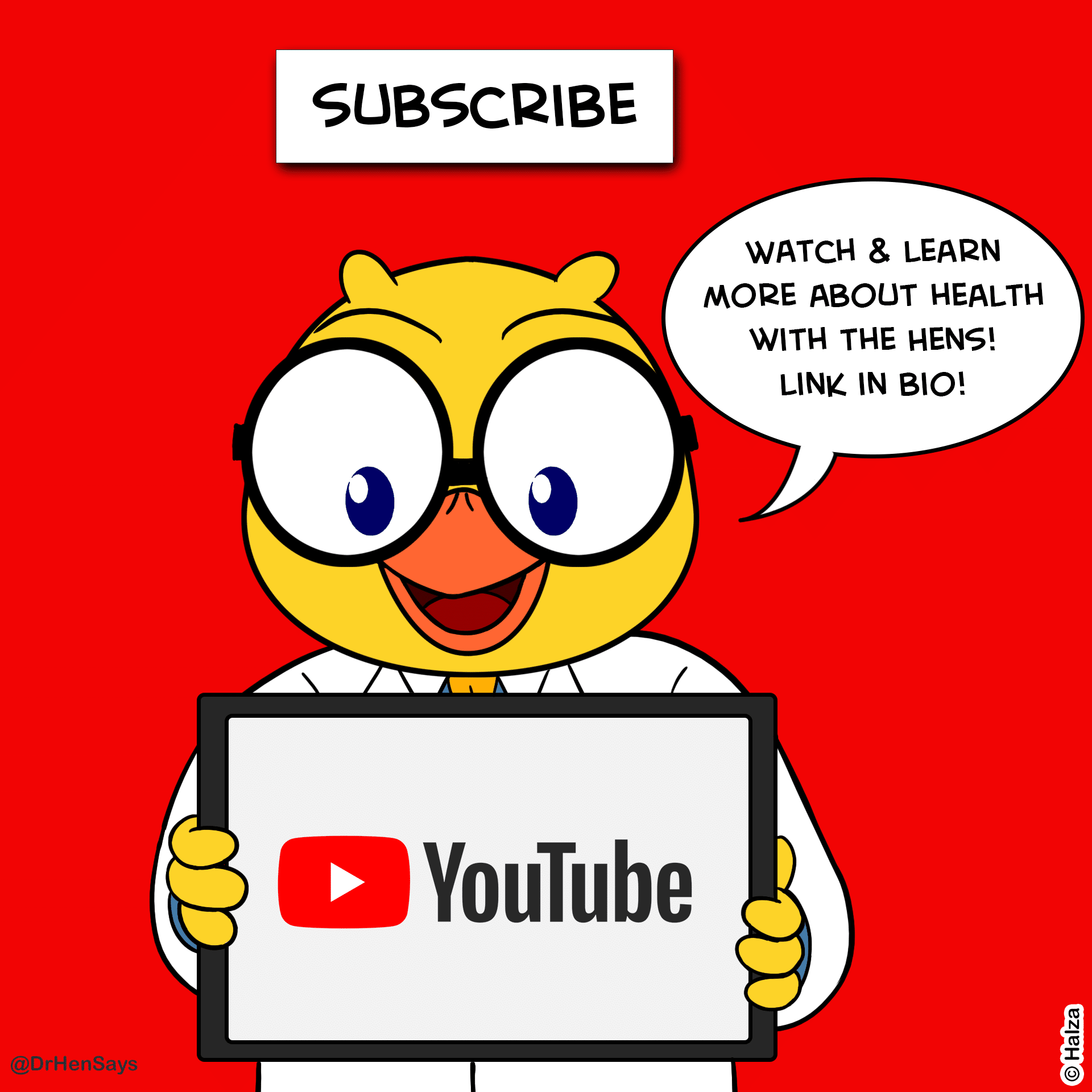 Subscribe on YouTube!