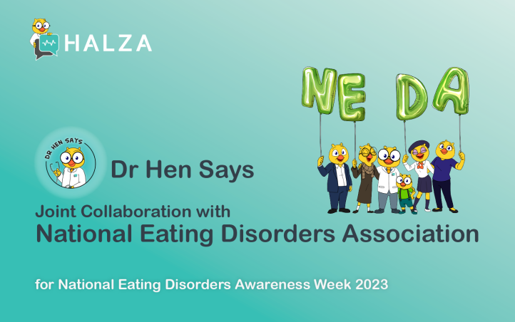 Dr Hen Says & National Eating Disorders Association Announces Joint Collaboration for Eating Disorders Awareness Week